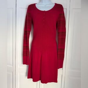 Patagonia Women's Red Knit Sweater Dress